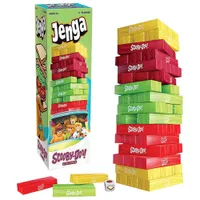 Jenga: Scooby-Doo Edition Party Game - English