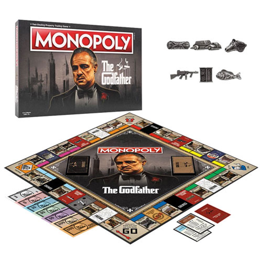 Monopoly: The Godfather Board Game - English