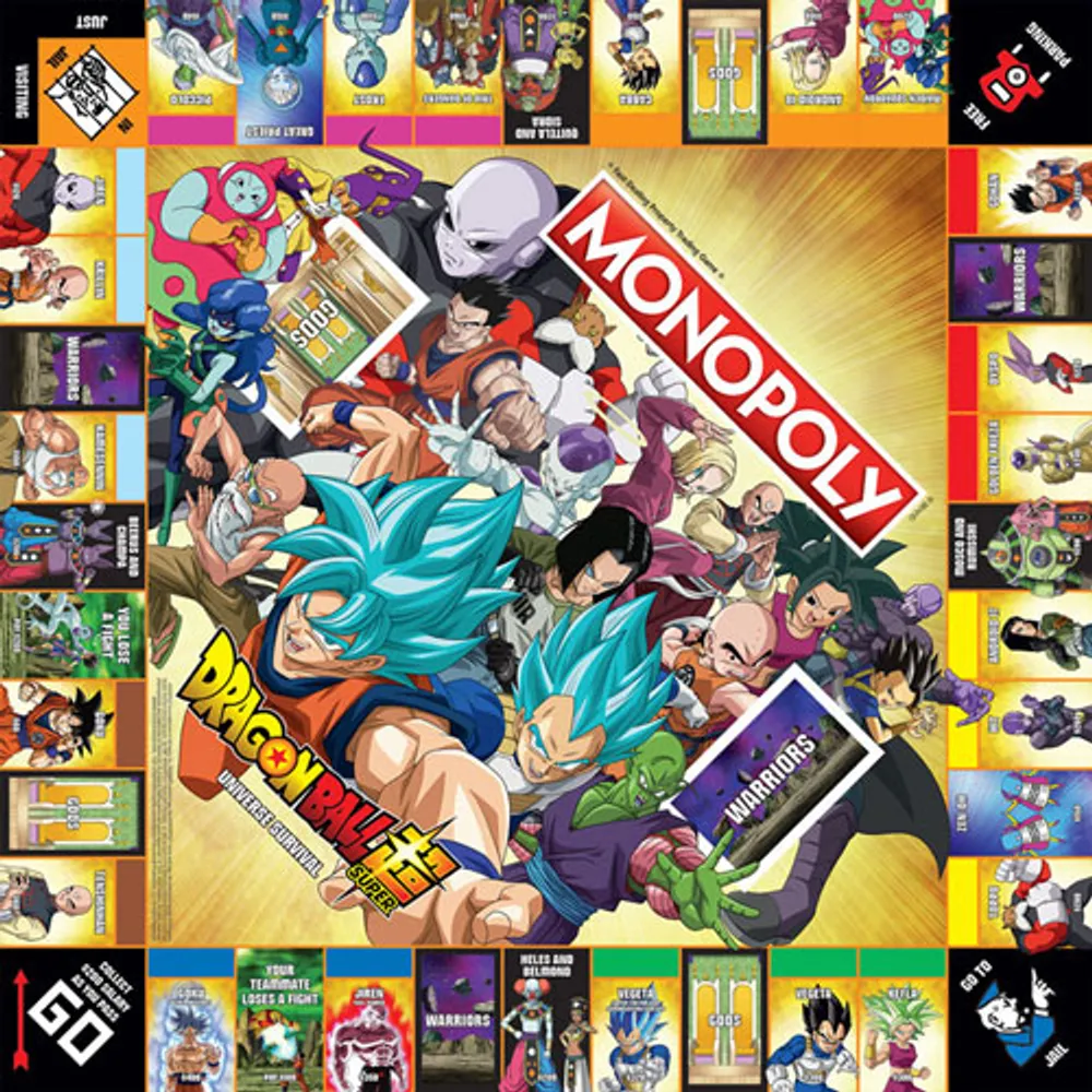 Monopoly: Dragon Ball Super - English