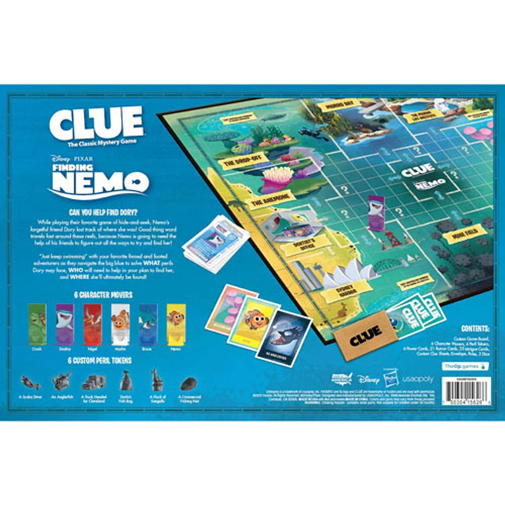 Clue: Finding Nemo Edition Board Game - English