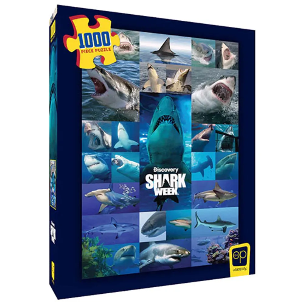 Casse-tête Shark Week: Shiver of Sharks - 1000 morceaux