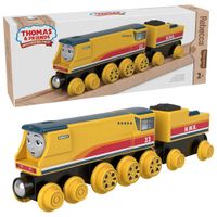 Mattel Thomas & Friends Rebecca Engine & Car Push-Along Toy Train