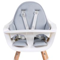 Childhome Evolu Seat Cushion for High Chair - Light Grey