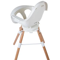 Childhome Evolu One.80 High Chair with Tray - White