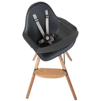 Childhome Evolu One.80° Convertible High Chair with Tray - Anthracite