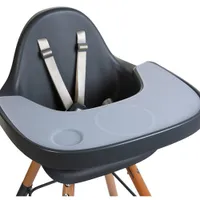 Childhome Evolu One.80° Convertible High Chair with Tray - Anthracite