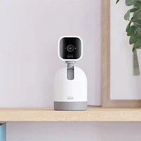 Caméra IP HD d'intérieur semi-sans fil inclinable et panoramique Mini de Blink - Blanc