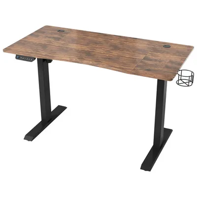 LjubLjana 53" Electric Height Adjustable Sit-Stand Desk - Wood
