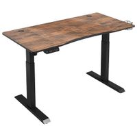 LjubLjana 53" Electric Height Adjustable Sit-Stand Desk - Wood