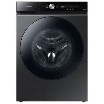 Open Box -Samsung 6.1 CuFt Front Load Steam Washer (WF53BB8700AVUS) -Black Stainless -Perfect Condition