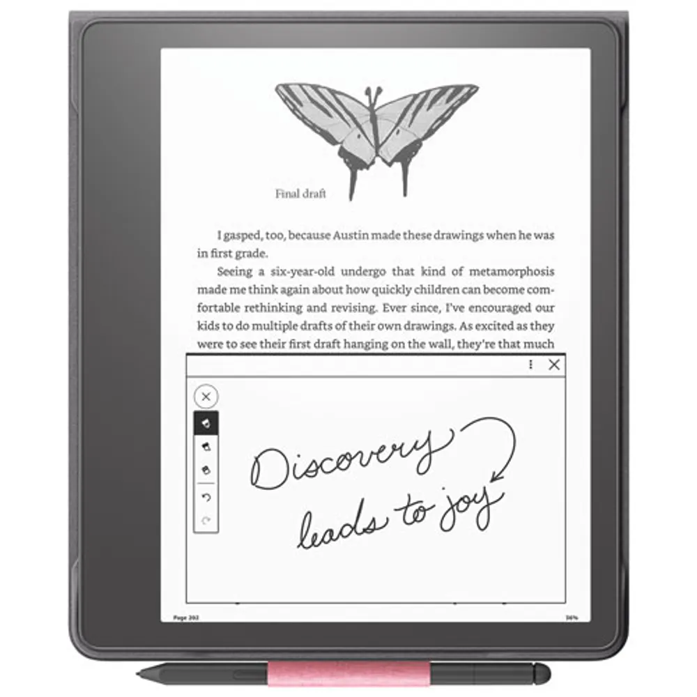 Amazon Kindle Scribe Fabric Folio Cover with Magnetic Attach