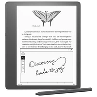 Liseuse numérique 16 Go 10,2 po Kindle Scribe d'Amazon avec écran tactile et stylet de base (B09BS5XWNS) - tungstène