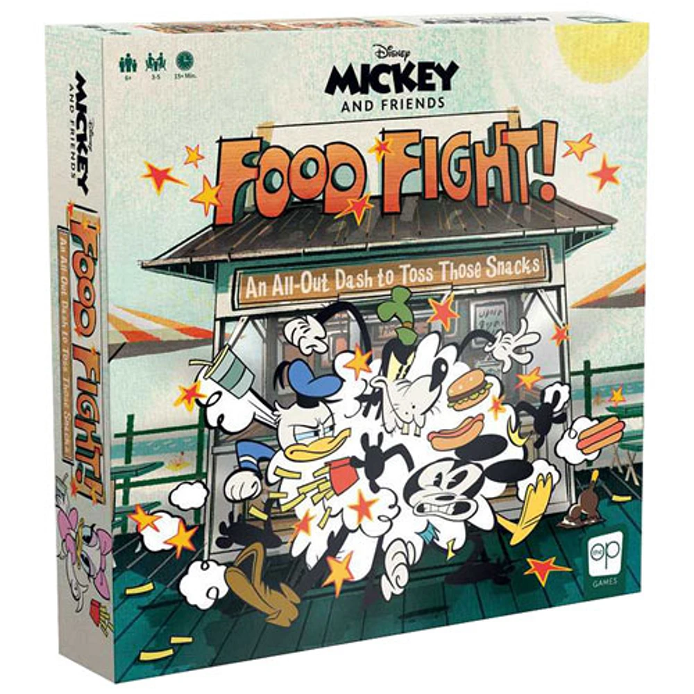 Jeu de société Mickey and Friends Food Fight - Anglais