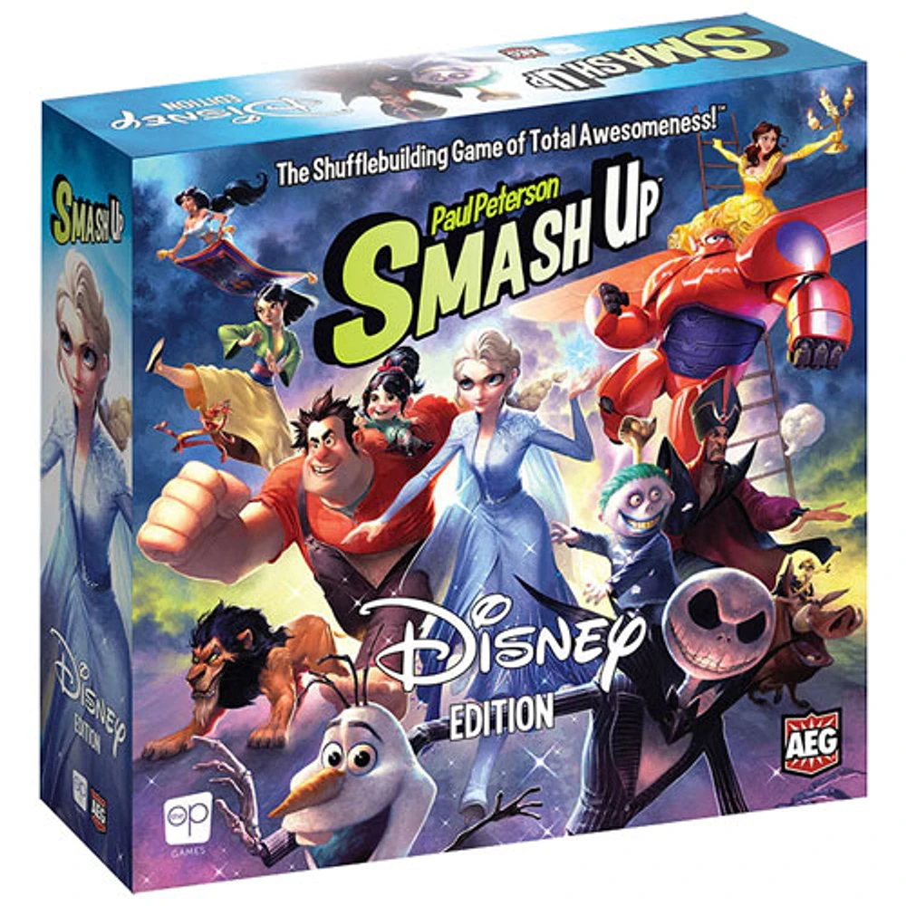 Jeu de cartes Smash Up: Jeu de cartes Disney Edition - Anglais