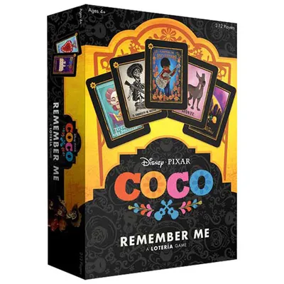 Jeu de cartes Coco: Remember Me Loteria - Anglais