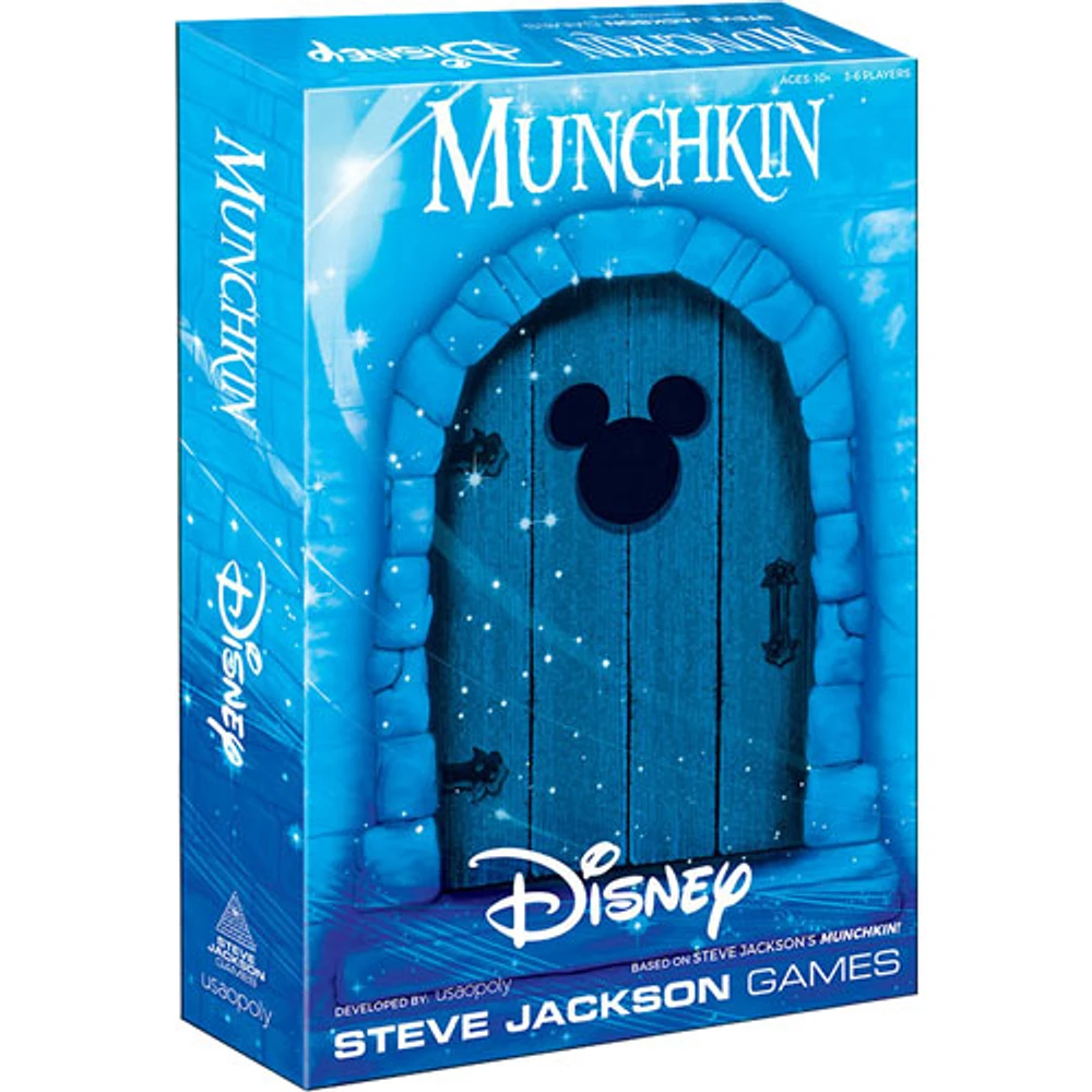 Jeu de cartes Munchkin: Jeu de cartes Disney Edition - Anglais