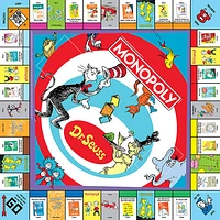 Monopoly: Dr. Seuss Edition Board Game - English