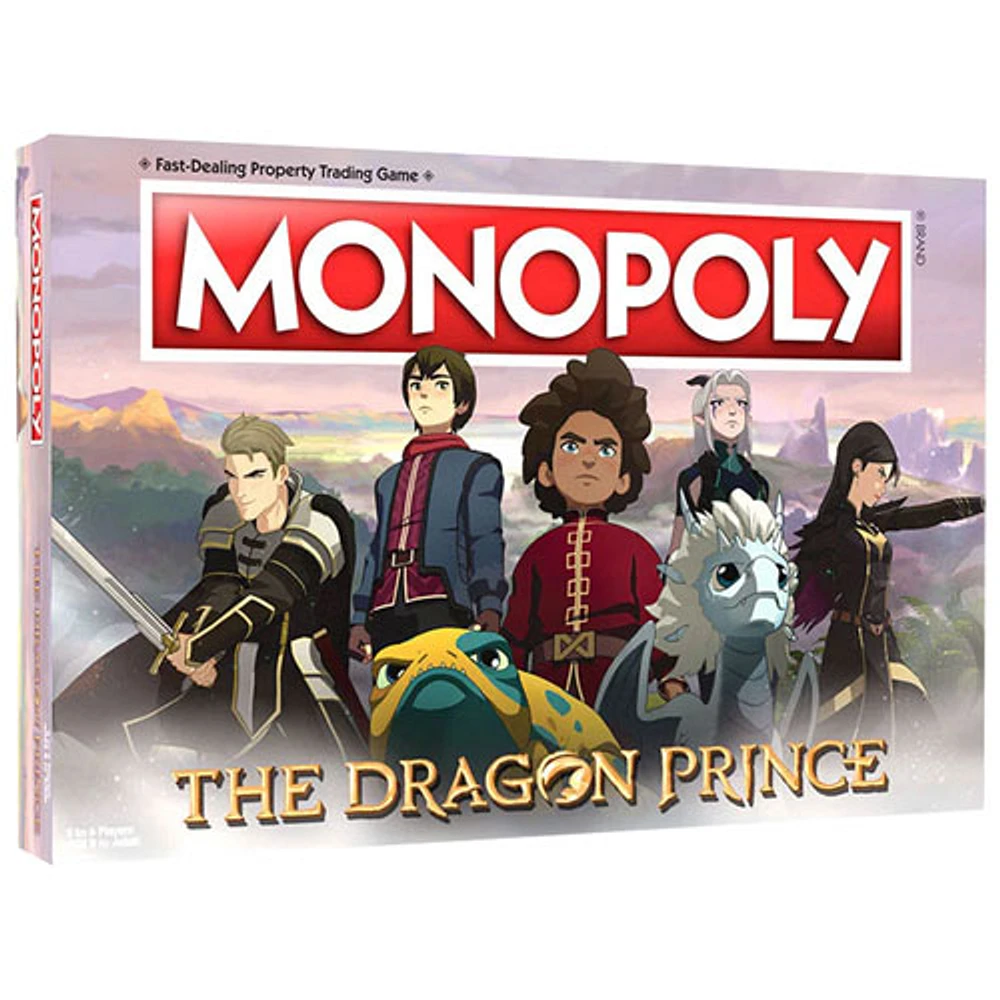 Monopoly: Jeu de société The Dragon Prince - Anglais