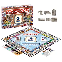 Monopoly: U.S. Stamps Edition Board Game - English