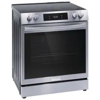 Frigidaire Gallery 30" 6.2 Cu. Ft. True Convection Electric Air Fry Range (GCFE306CBF) - Stainless Steel