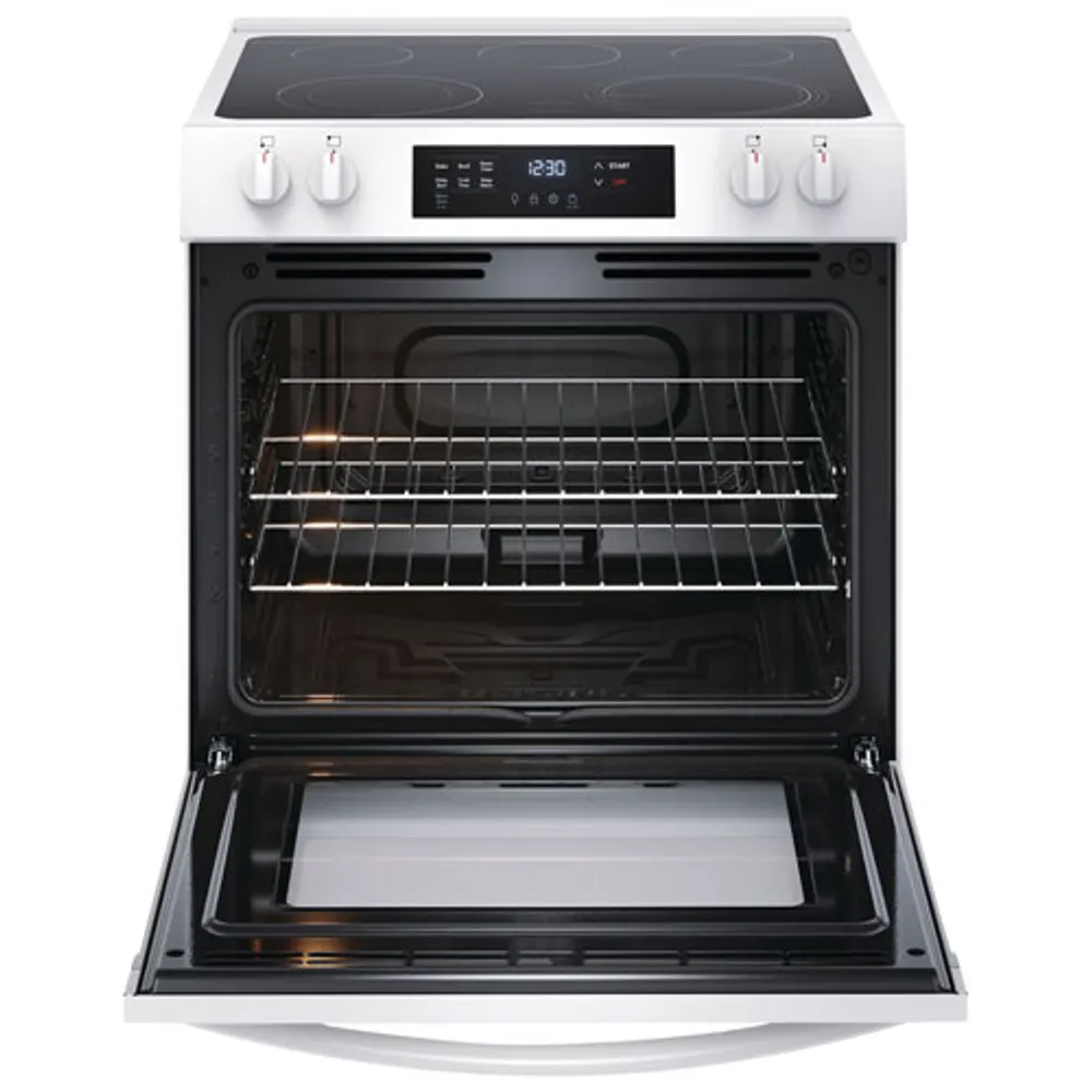 Frigidaire 30" 5.3 Cu. Ft. 5-Element Freestanding Electric Range (FCFE306CAW) - White