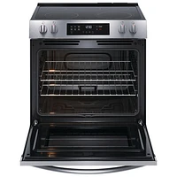 Cuisinière électrique autonome à 5 éléments de 5,3 pi³ 30 po de Frigidaire (FCFE306CAS) - Inox