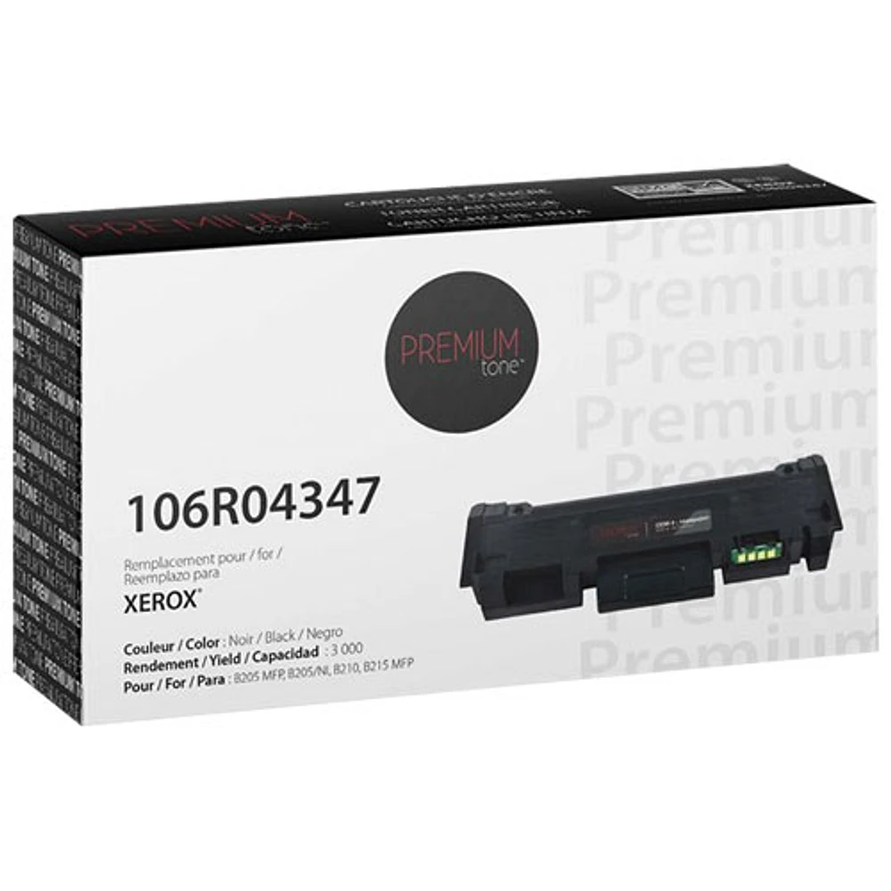 Premium Tone Xerox Black Toner Cartridge (106R04347)