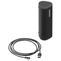 Sonos Roam SL Waterproof Bluetooth Wireless Speaker - Black - Exclusive Retail Partner