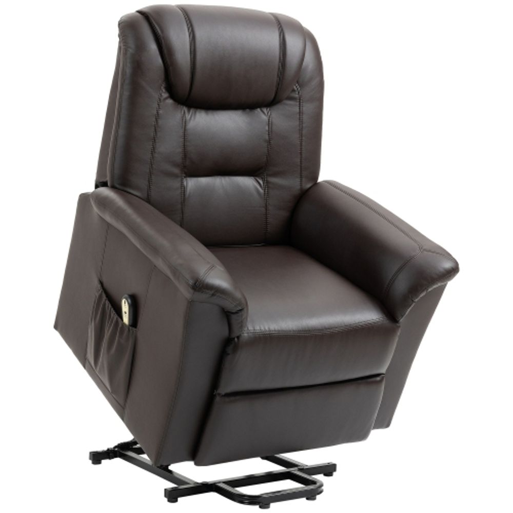 HOMCOM Fabric Reclining Chair, Manual Recliner Chair for Living