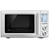 Refurbished (Good) - Breville Smooth Wave Soft Close 1.2 Cu. Ft. Microwave (RM-BMO850BSS1BCA1) - Brushed Stainless Steel - Remanufactured by Breville