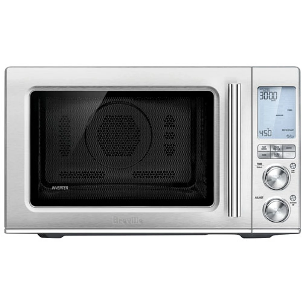 Refurbished (Good) - Breville Combi Wave 3-in-1 Convection Microwave w/ Air Fryer - 1.1 Cu. Ft. - Remanufactured by Breville