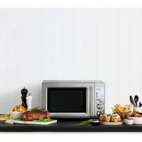 Refurbished (Good) - Breville Combi Wave 3-in-1 Convection Microwave w/ Air Fryer - 1.1 Cu. Ft. - Remanufactured by Breville