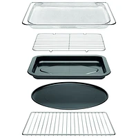 Remis à neuf (bon état) - Four grille-pain à convection et friteuse à air chaud Smart Oven de Breville - 0,8 pi³/22,6 l - Acier inoxydable brossé - Remanufacturé par Breville