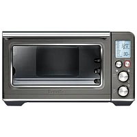 Remis à neuf (bon état) - Four grille-pain à convection et friteuse à air chaud Smart Oven de Breville - 0,8 pi³/22,6 l - Acier inoxydable noir - Remanufacturé par Breville