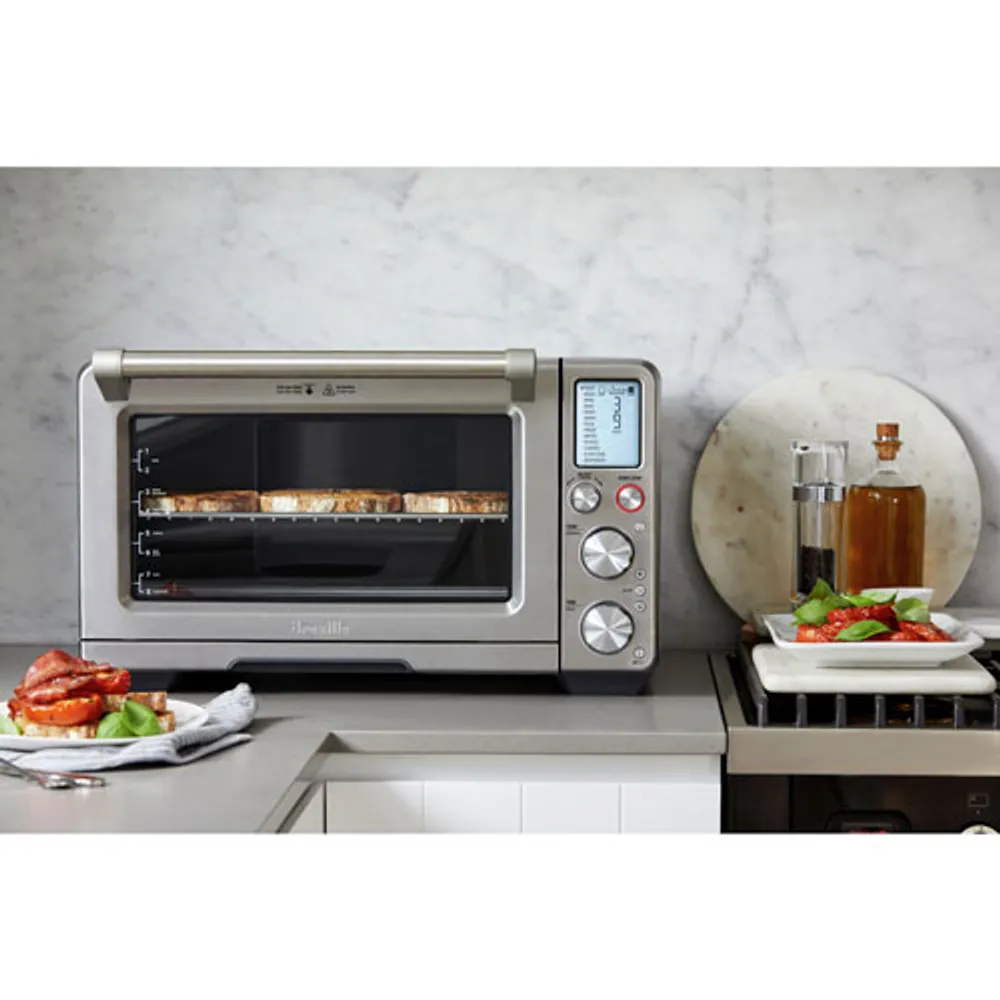 Refurbished (Good) - Breville Smart Oven Air Fryer Pro Convection Toaster Oven - 1 Cu. Ft./28.3L - Brushed Stainless Steel - Remanufactured by Breville