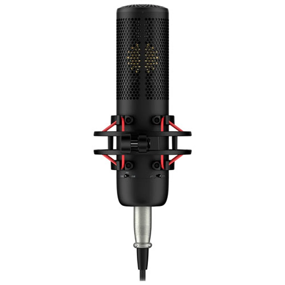 Microphone à condensateur ProCast XLR de HyperX - Noir