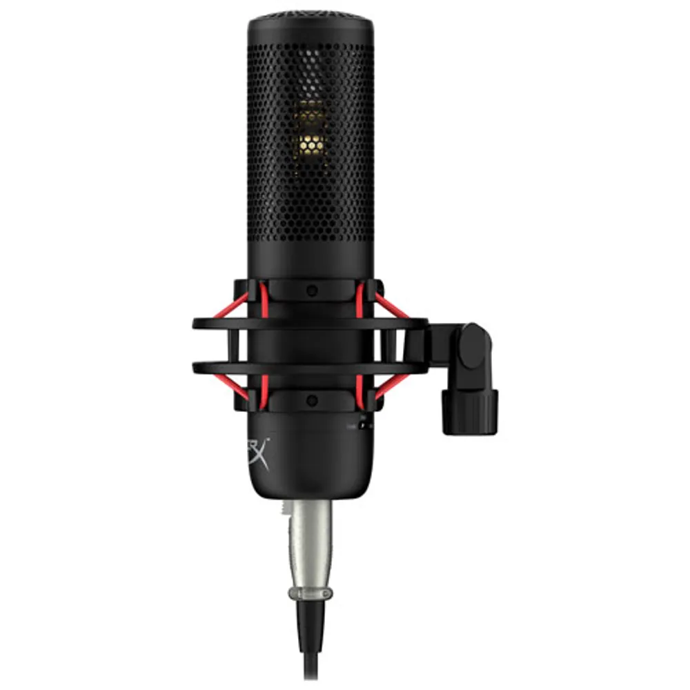 Microphone à condensateur ProCast XLR de HyperX - Noir