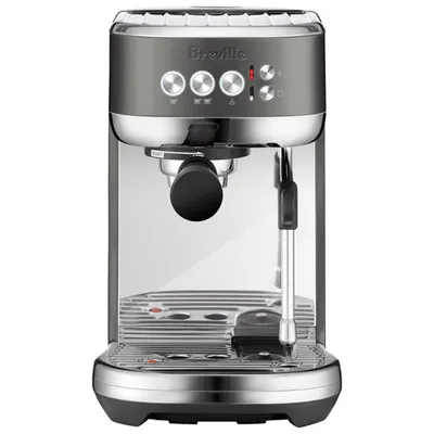 Remis à neuf (bon état) - Machine à expresso automatique Bambino Plus de Breville - Acier inoxydable noir - Reconditionné par Breville