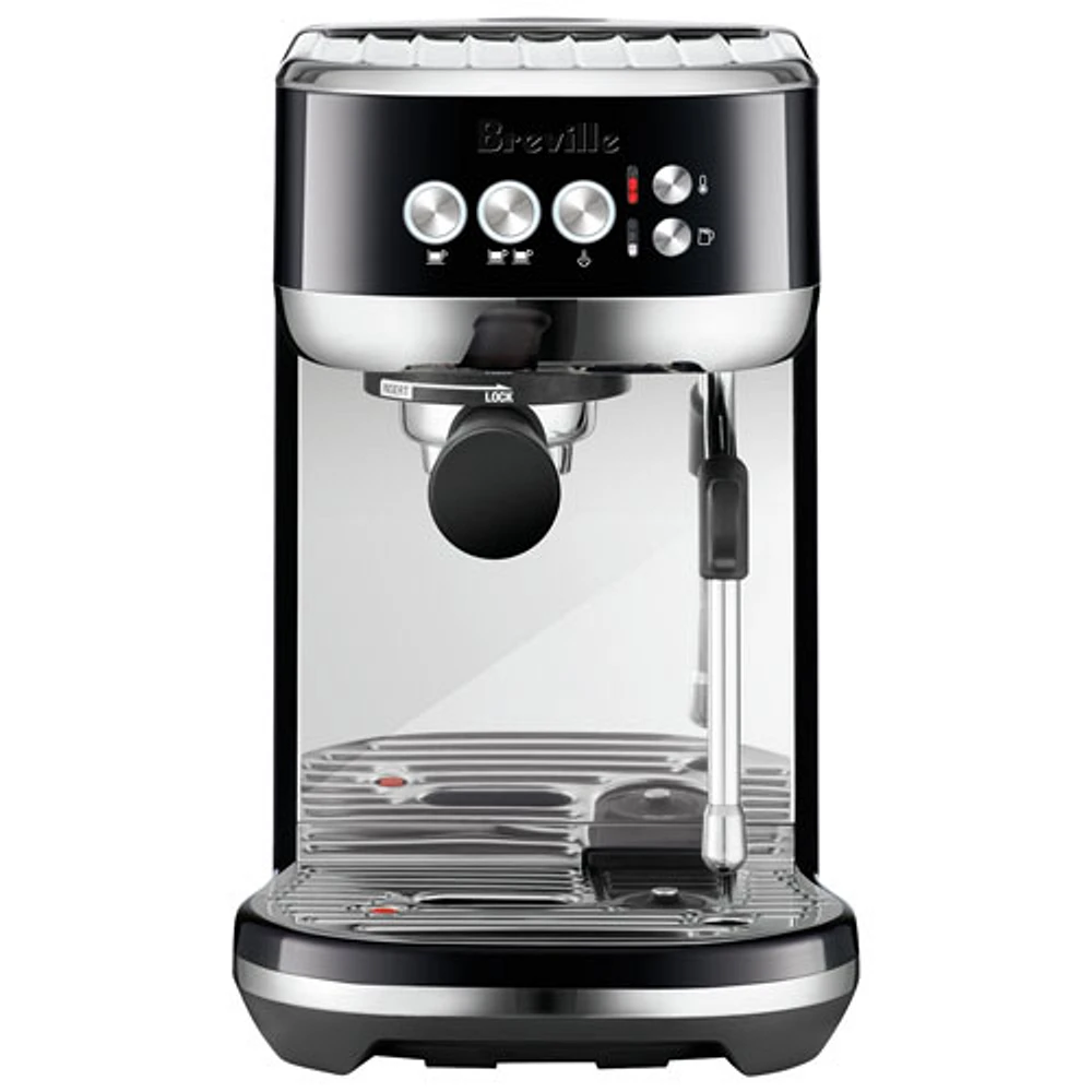 Remis à neuf (bon état) - Machine à expresso automatique Bambino Plus de Breville - Truffe noire - Reconditionné par Breville