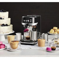 Refurbished (Good) - Breville Bambino Plus Automatic Espresso Machine - Black Truffle - Remanufactured by Breville
