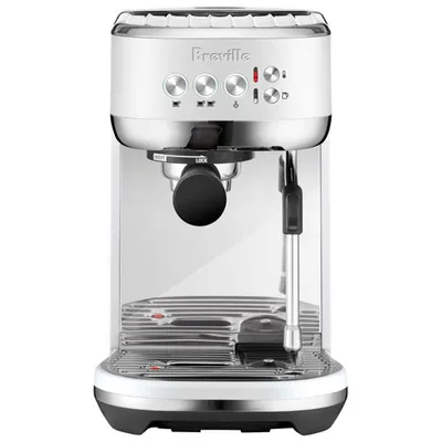 Remis à neuf (bon état) - Machine à expresso automatique Bambino Plus de Breville - Sel de mer - Reconditionné par Breville