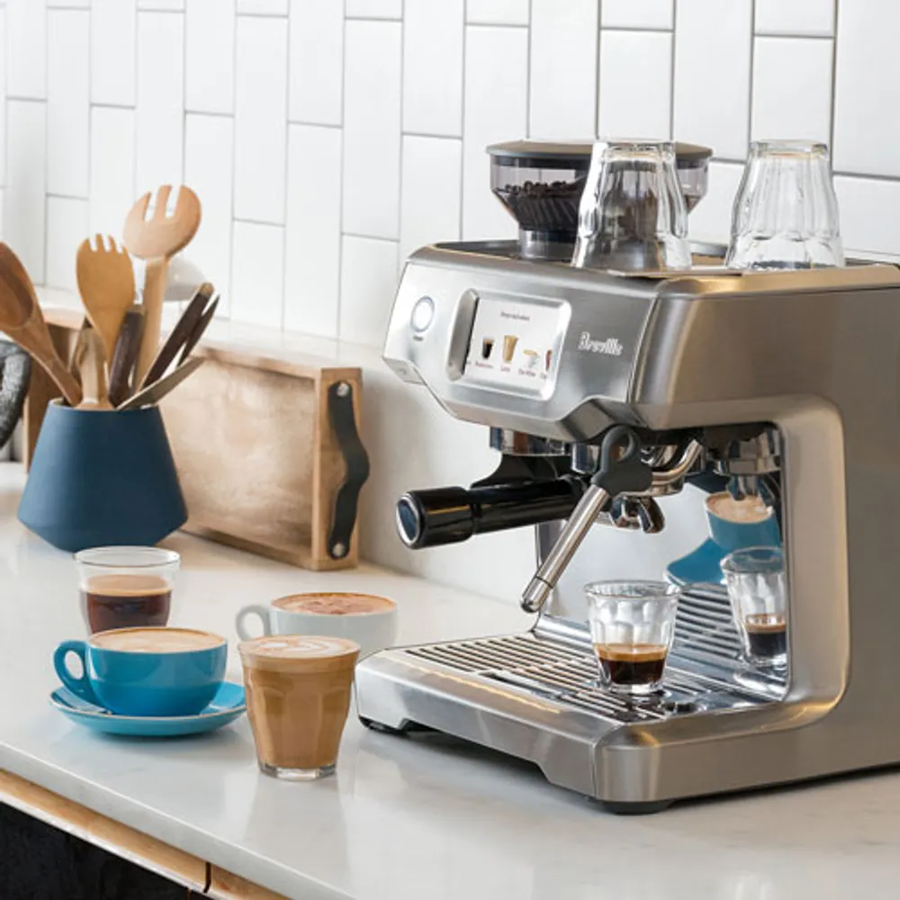 Refurbished (Good) - Breville Barista Touch Automatic Espresso Machine - Brushed Stainless Steel - Remanufactured by Breville