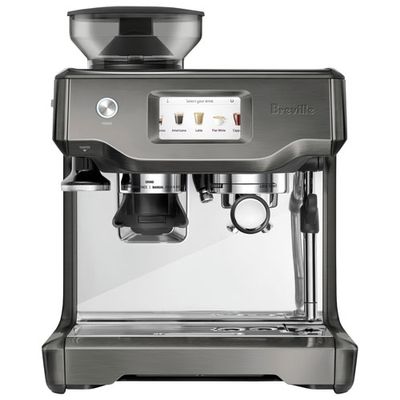 Refurbished (Good) - Breville Barista Touch Automatic Espresso Machine - Black Stainless Steel - Remanufactured by Breville