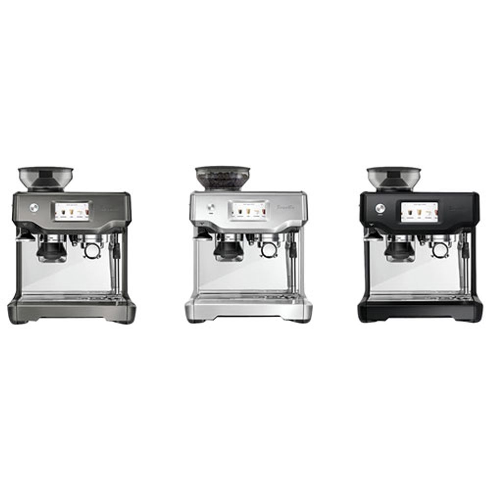 Refurbished (Good) - Breville Barista Touch Automatic Espresso Machine - Black Stainless Steel - Remanufactured by Breville