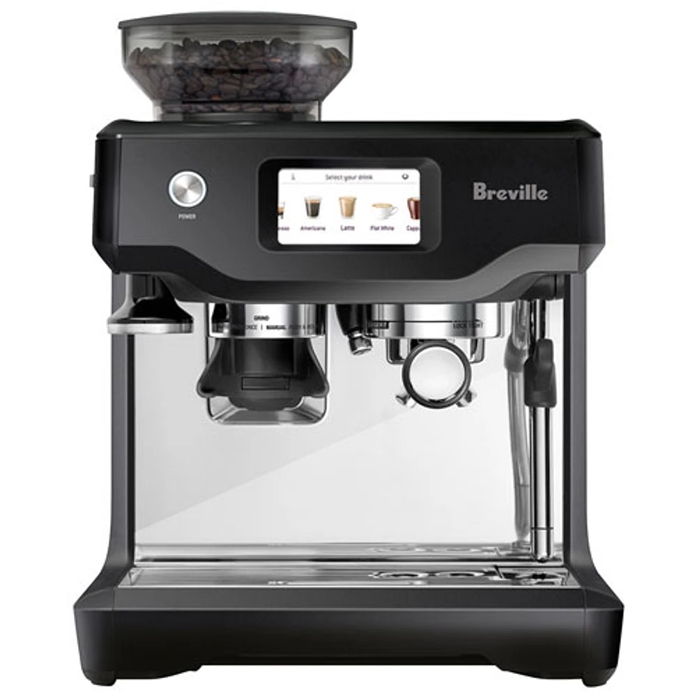 Refurbished (Good) - Breville Barista Touch Automatic Espresso Machine - Black Truffle - Remanufactured by Breville