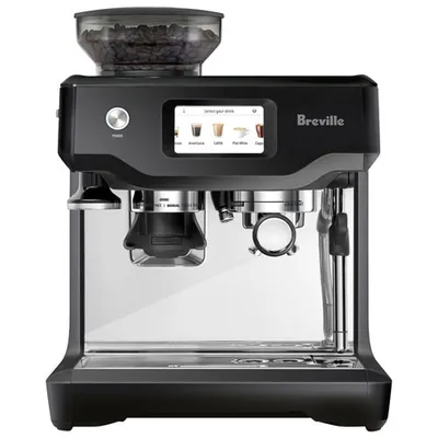 Refurbished (Good) - Breville Barista Touch Automatic Espresso Machine - Black Truffle - Remanufactured by Breville