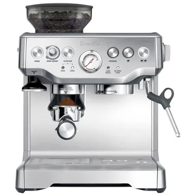 Refurbished (Good) - Breville Barista Express Manual Espresso Machine - Brushed Stainless Steel - Remanufactured by Breville
