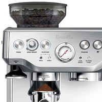 Remis à neuf (Bon état) - Machine à expresso manuelle Barista Express de Breville - Acier inoxydable brossé - Reconditionné par Breville