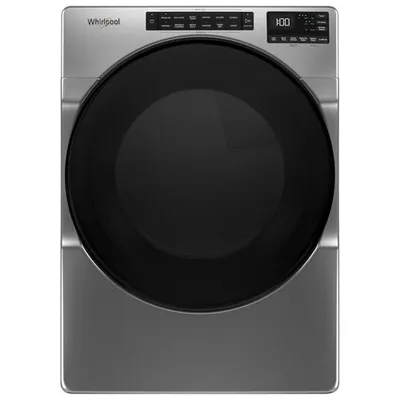 Whirlpool 7.4 Cu. Ft. Gas Steam Dryer (WGD6605MC) - Chrome Shadow