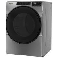 Whirlpool 7.4 Cu. Ft. Electric Steam Dryer (YWED6605MC) - Chrome Shadow